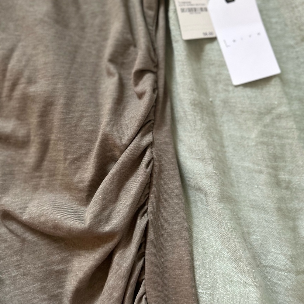 Olive Green “Sarma” heather dress size medium NWT - Picture 11 of 13